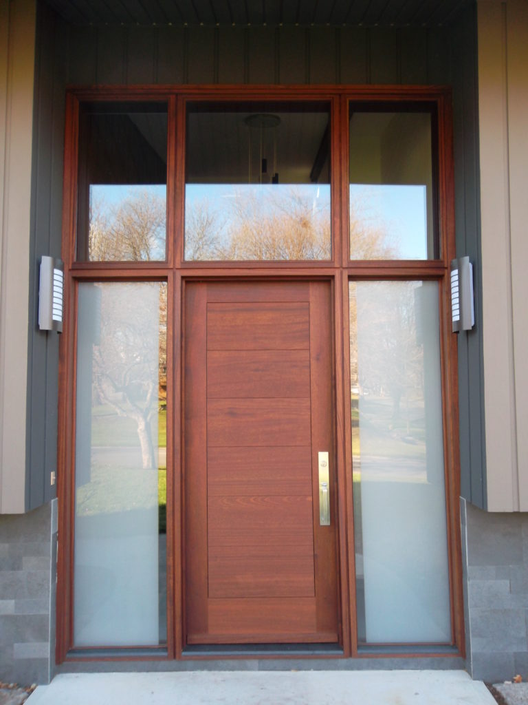 Horizontal Panel Door